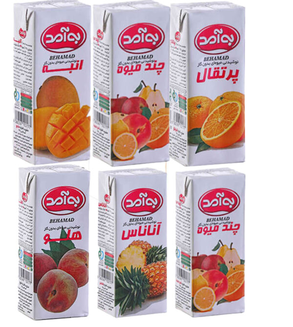 آبمیوه به آمد